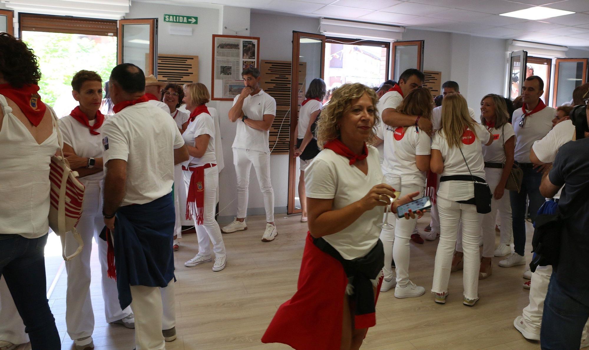 Fotos del cohete de Marcilla