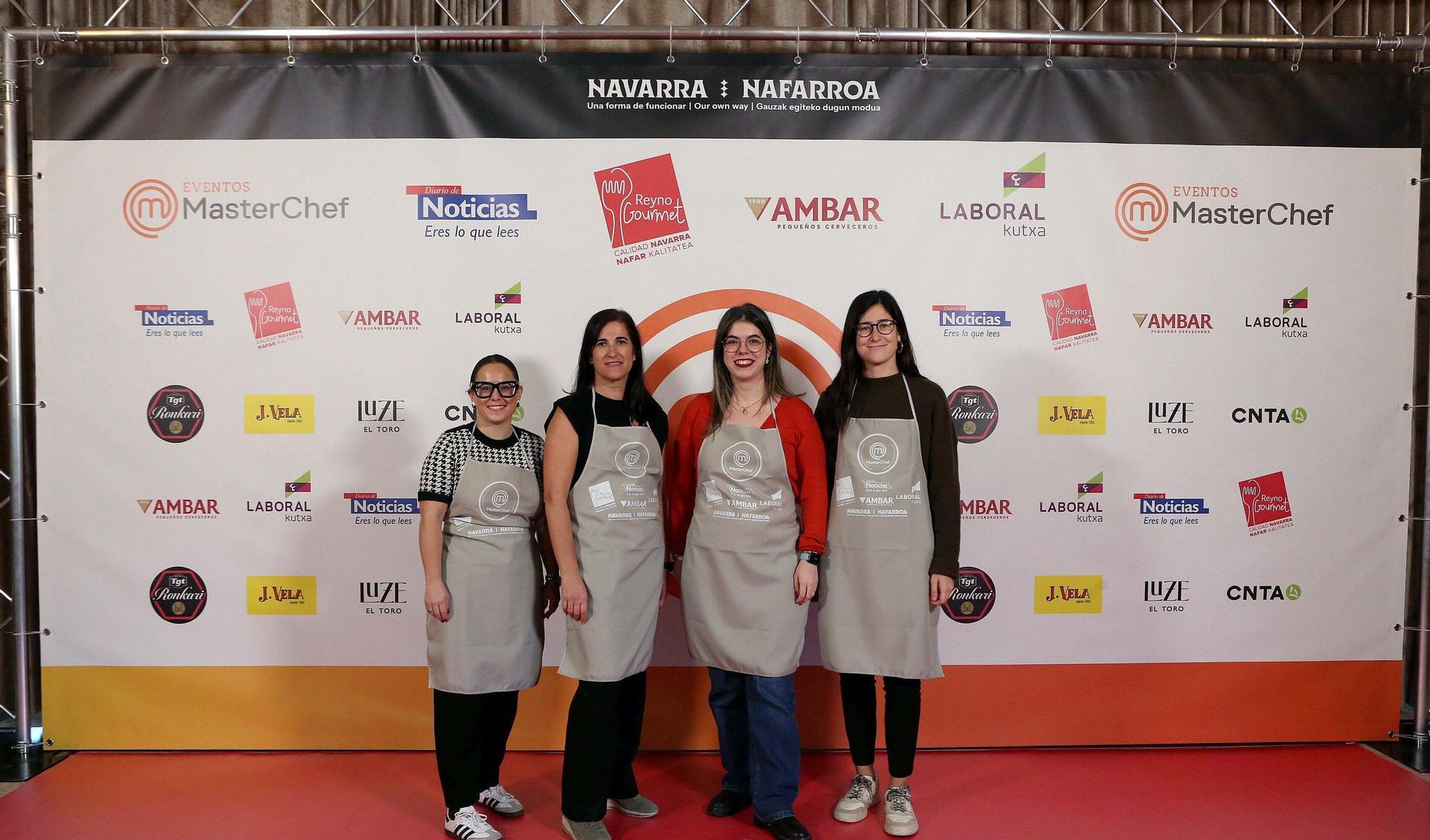 Los 20 equipos participantes en Eventos MasterChef Navarra