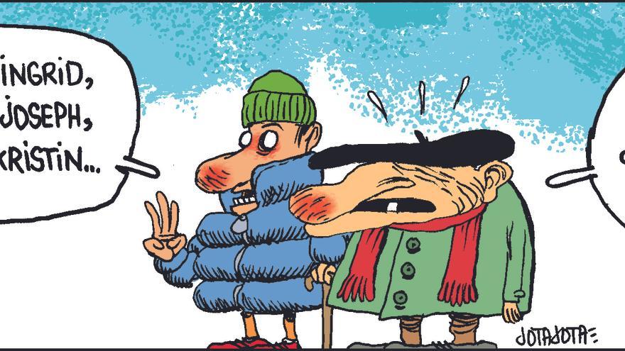 La tira de Jota Jota