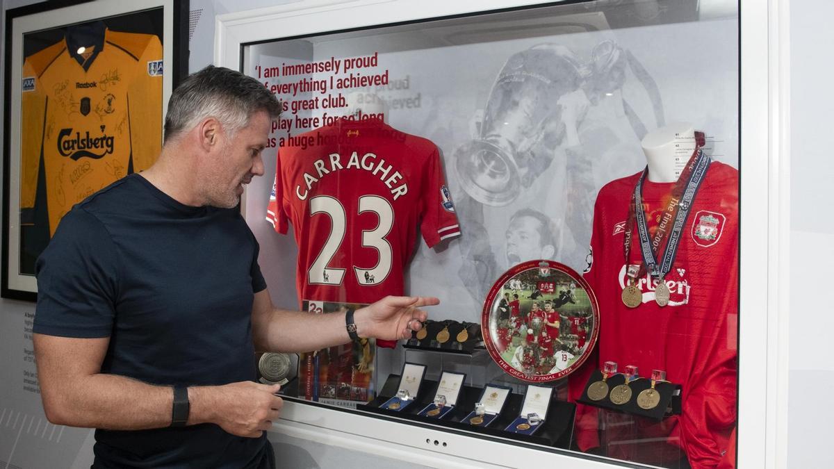 Jamie Carragher, mito del Liverpool FC, One Club Man 2025