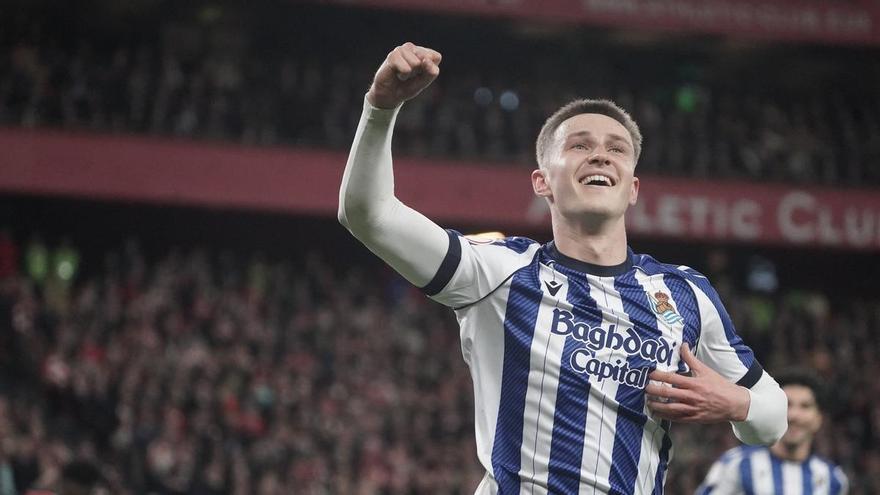 La Real Sociedad toma San Mamés