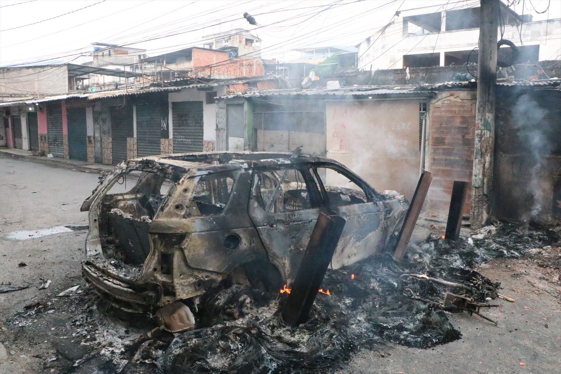 En imágenes: letal operación policial contra el narcotráfico en Brasil