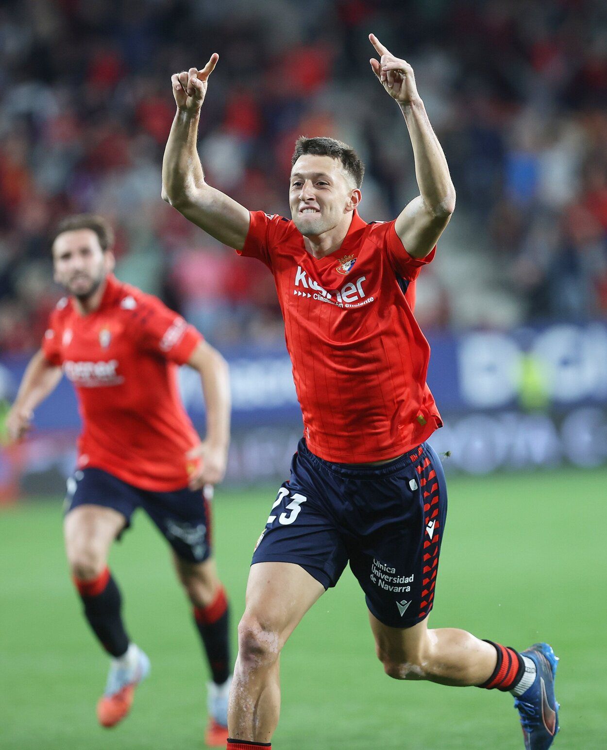 Fotos del Osasuna-Getafe en El Sadar