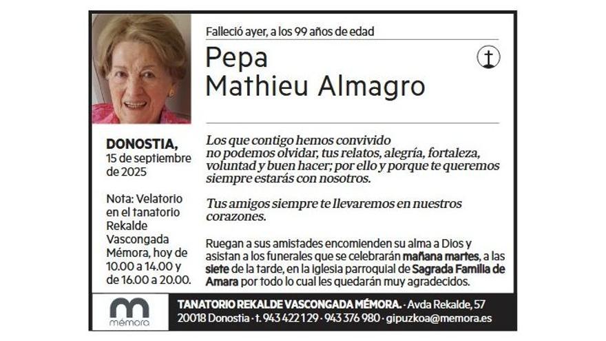 PEPA MATHIEU ALMAGRO