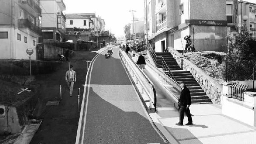 Las cinco rampas mecánicas de la calle Lizardi comenzarán a funcionar en verano