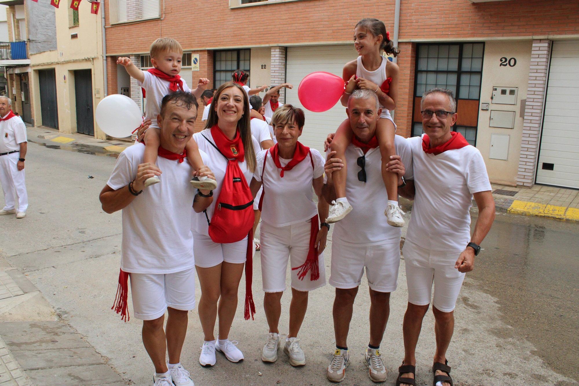 Fotos del cohete en fiestas de Cintruénigo 2025