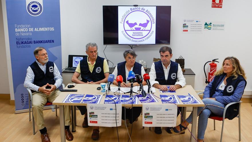 SOS urgente del Banco de Alimentos de Navarra: &quot;Necesitamos 300.000 euros para continuar con nuestra labor&quot;