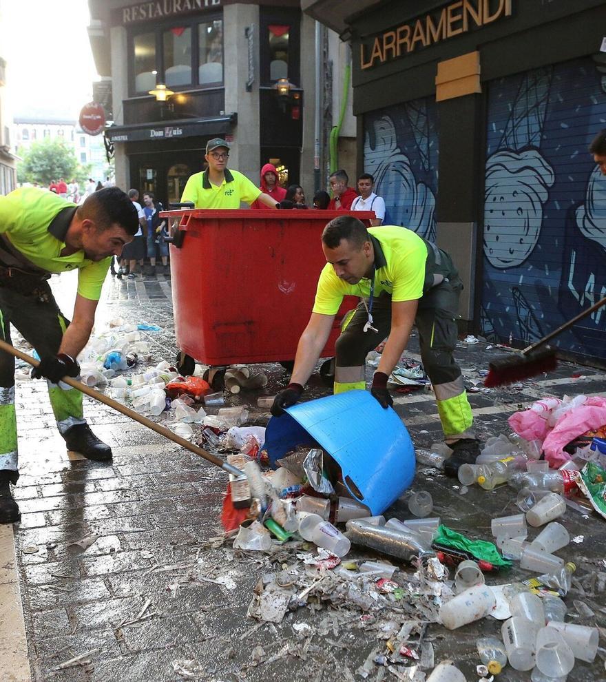 Limpieza viaria 
en Pamplona