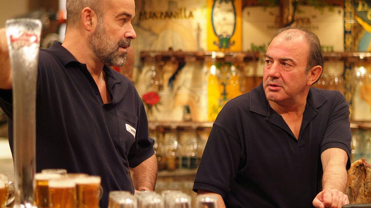 Antonio Resines y Jesús Bonilla en &#039;Los Serrano&#039;.