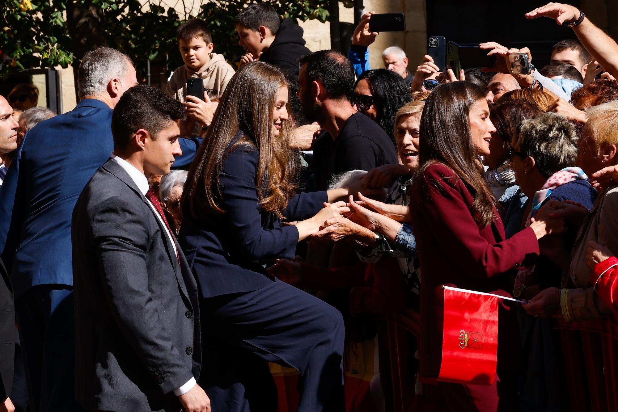 Visita de Felipe de Borbón, Leonor y Letizia a Navarra (viernes 26 de septiembre de 2025)