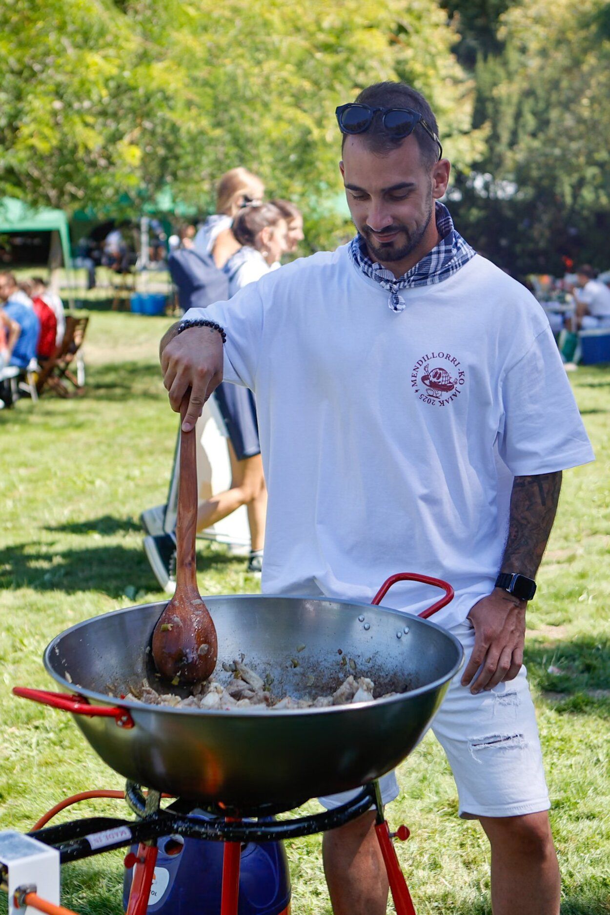 Fotos de los calderetes de fiestas de Mendillorri