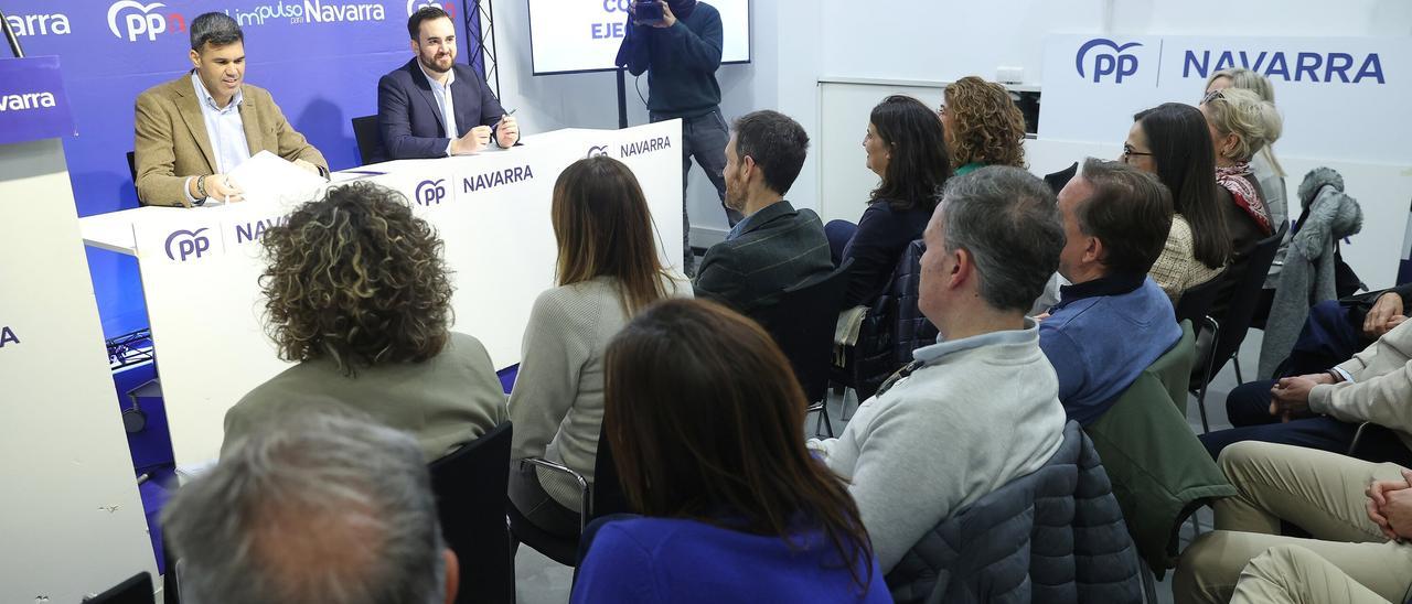 El Partido Popular de Navarra renueva su dirección
