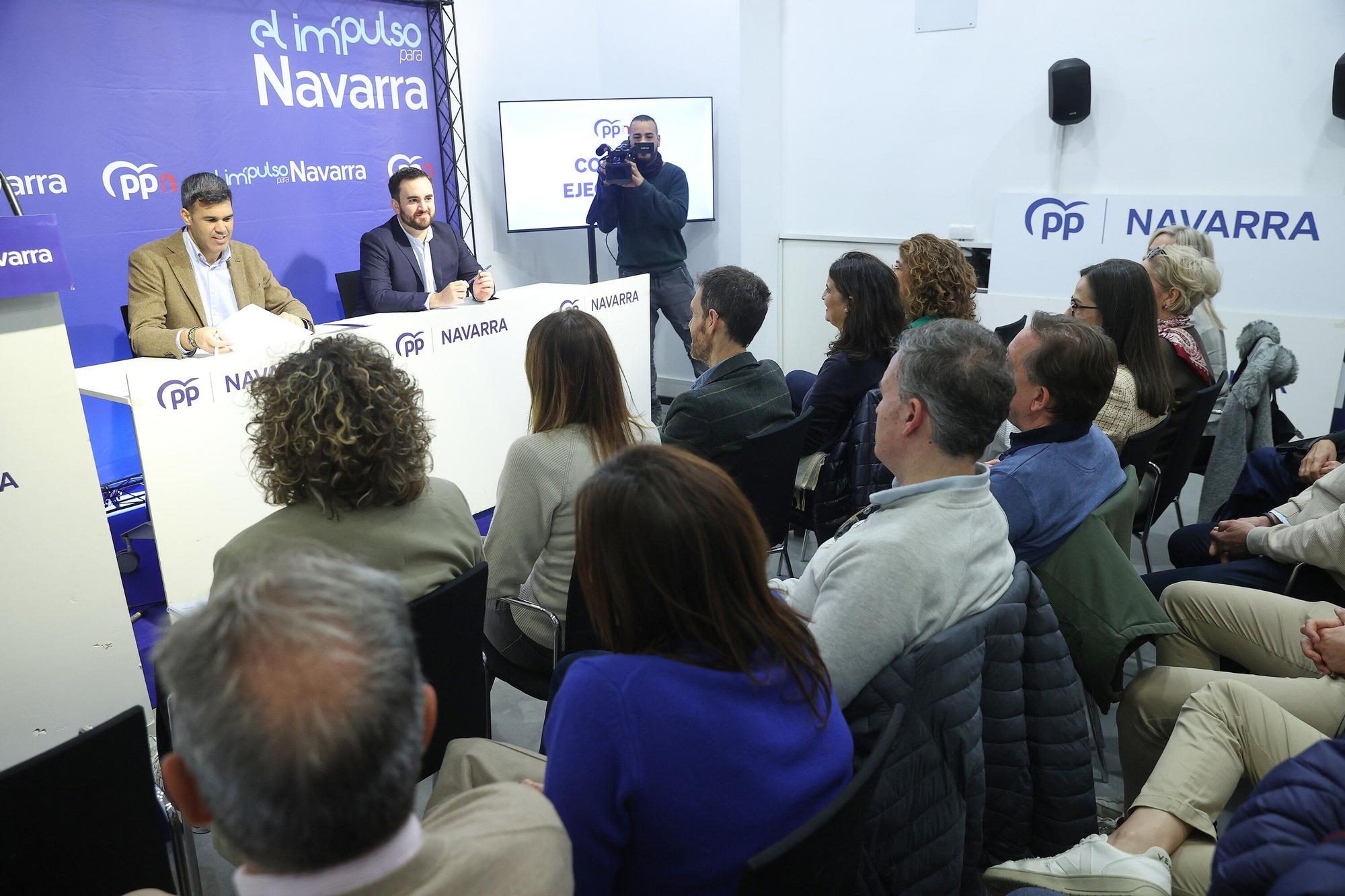 El Partido Popular de Navarra renueva su dirección