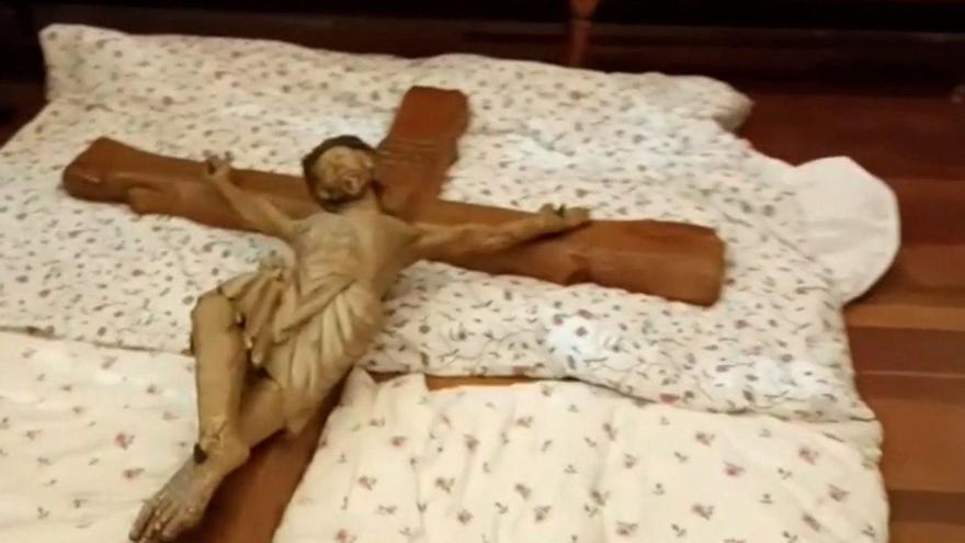 Detenidas dos exreligiosas y un anticuario por traficar con arte sacro del monasterio de Belorado