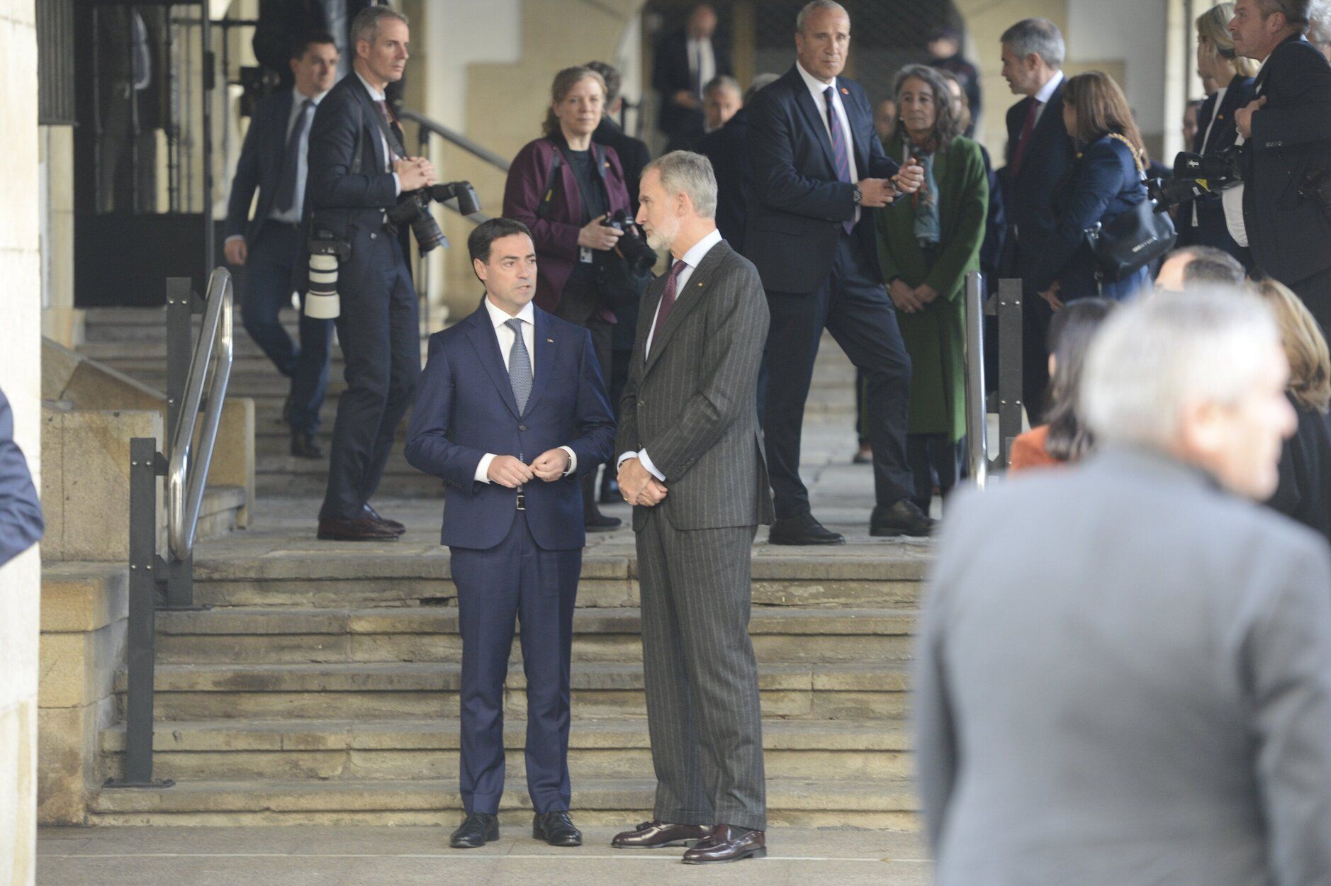 En imágenes: El rey Felipe VI acude al acto conmemorativo del Bombardeo de Gernika