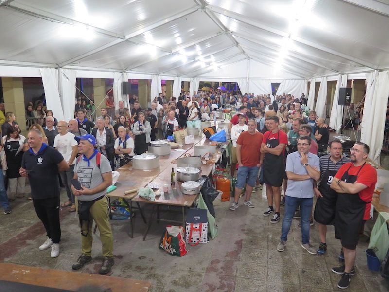 Los urretxuarras lo dan todo en las fiestas de Santa Anastasia