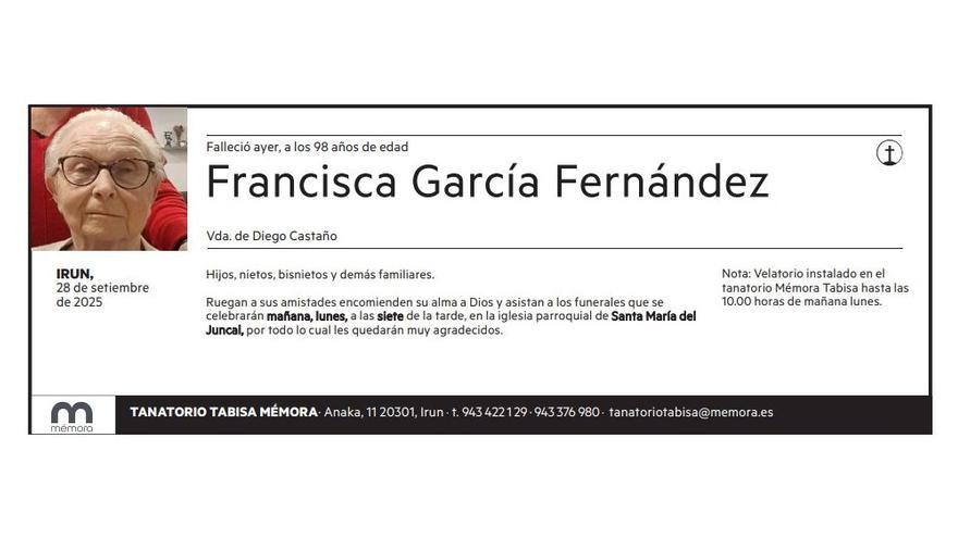 Francisca García Fernández