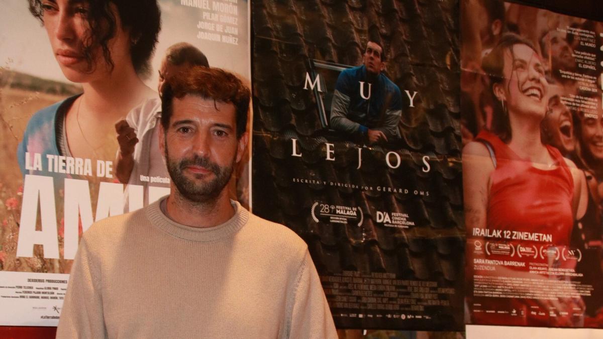 Gerard Oms, director de &#039;Muy lejos&#039; una de las películas premiadas.