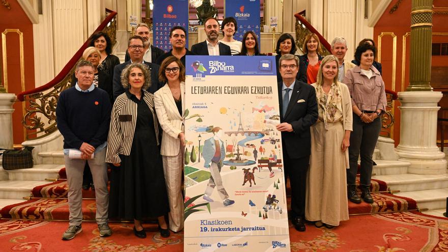 El Arriaga se llena de emoción y euskera en el homenaje a los clásicos de la literatura vasca