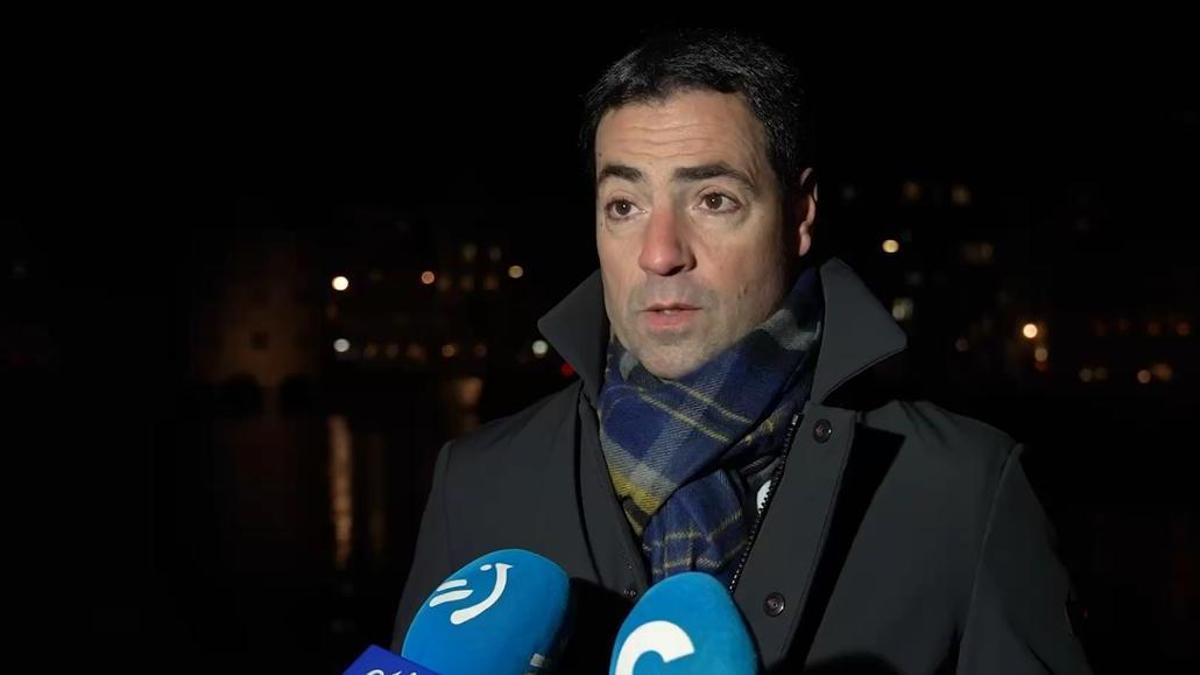 Imanol Pradales llega a Suiza para participar en el Foro de Davos.