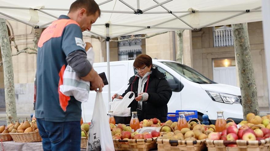 Las mujeres que siguen dando vida al Mercado de Aldeanas de Portugalete
