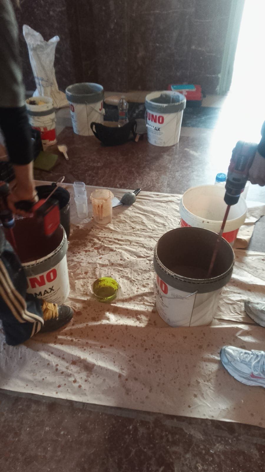 Un mural reivindica la acción climática en el IES Alhama de Corella