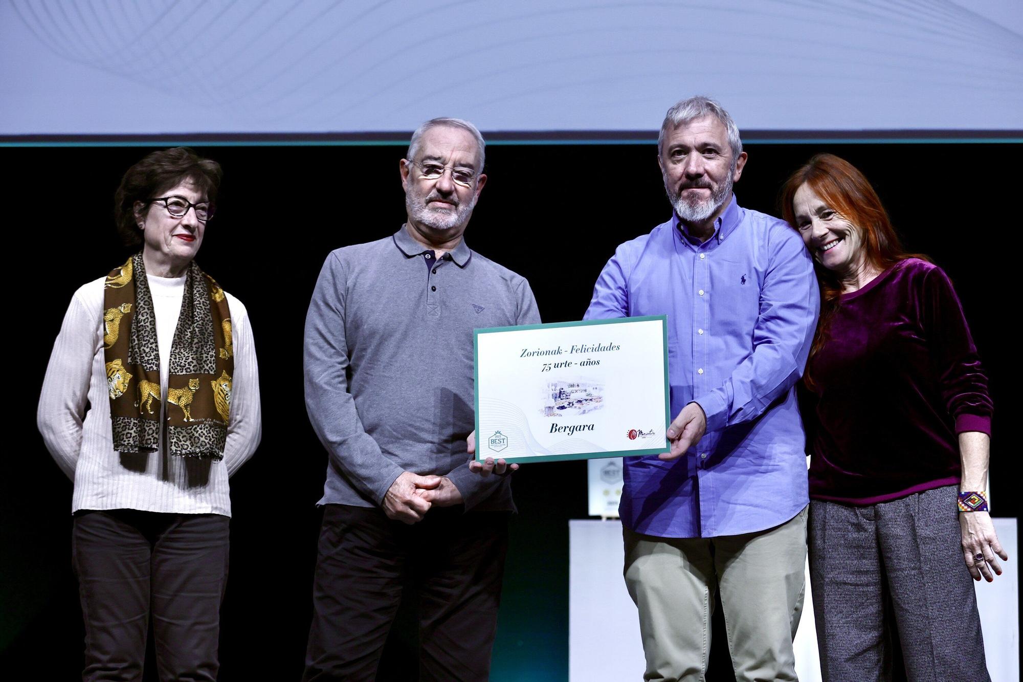 Las mejores barras de pintxos de Euskadi, premiadas en Vitoria