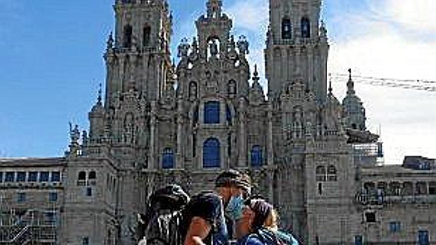 Fin del Camino de 
Santiago. Foto: Europa Press