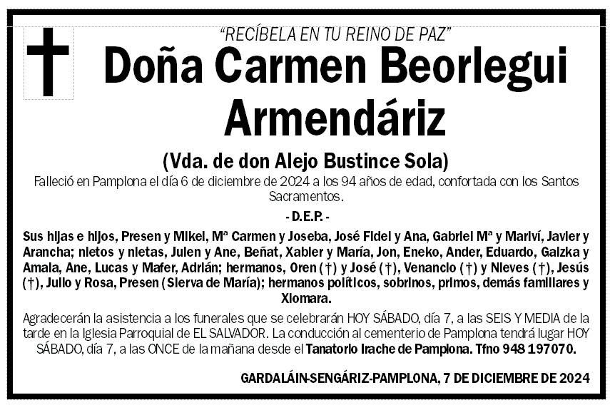 Carmen Beorlegui Armendáriz