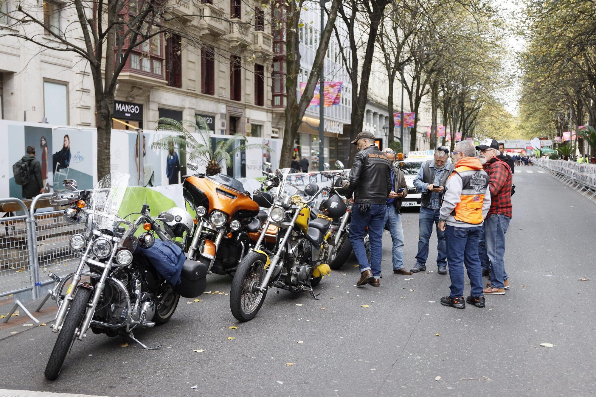 En imágenes: la Herri Krosa calienta motores en Bilbao
