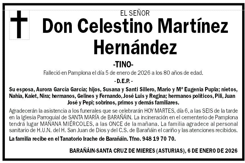 Celestino Martínez Hernández