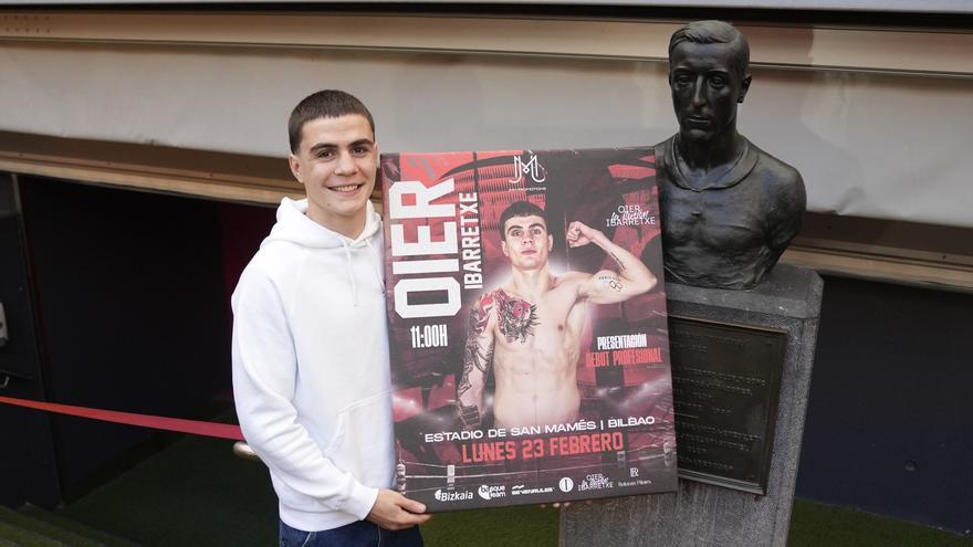 Oier Ibarretxe debutará en el boxeo profesional en Bilbao