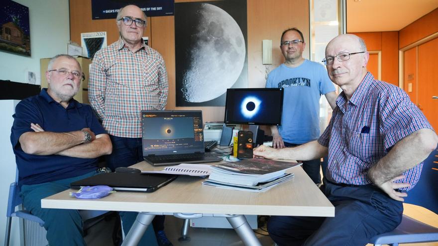 “Es algo extraordinario; probablemente la gente solo vea un eclipse total en la vida”