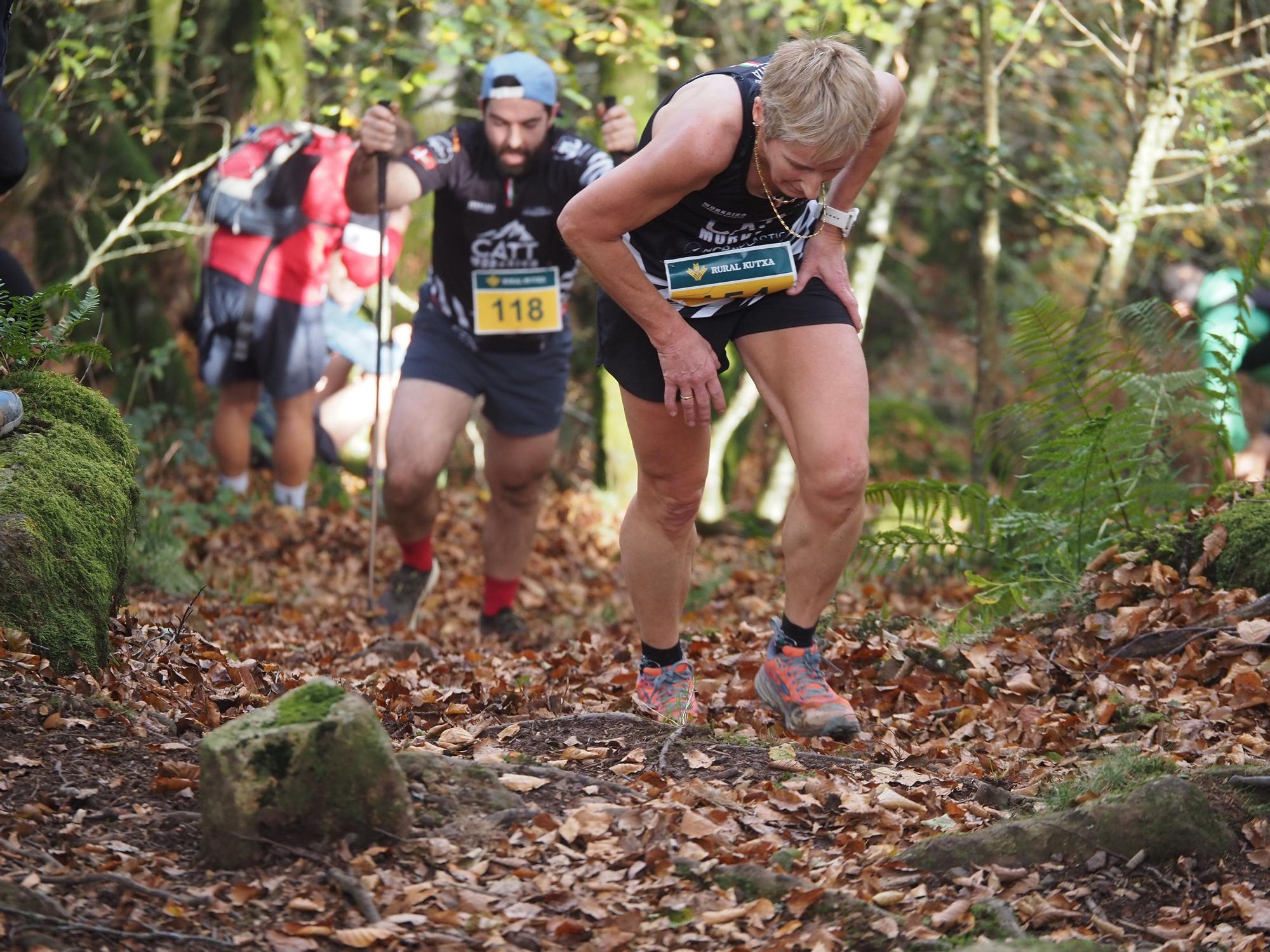 La llegada de los corredores a Karakate, en imágenes