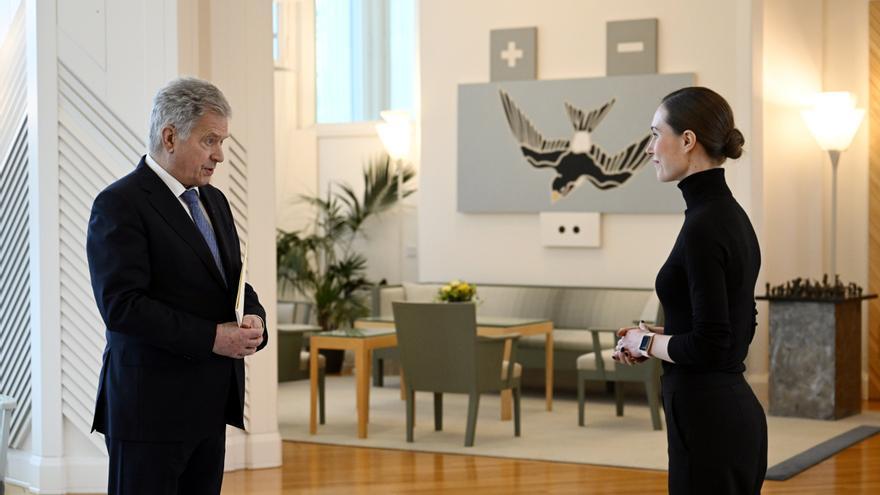 Sanna Marin presenta su renuncia como primera ministra de Finlandia