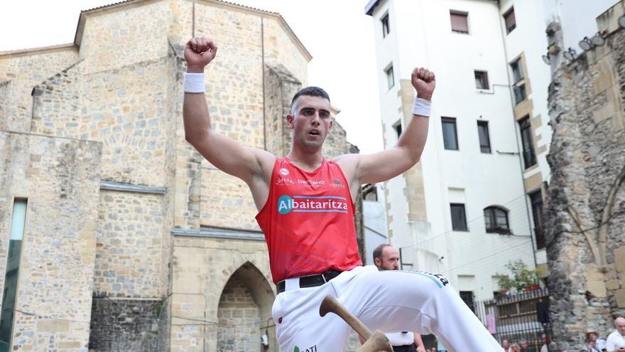 Iker Vicente, favorito en Azkoitia