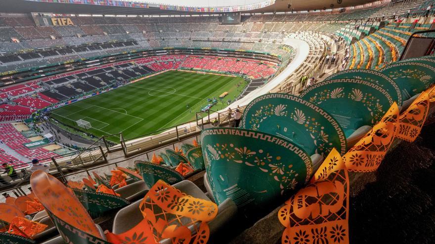 Todo listo para el primer partido del Mundial: México - Sudáfrica