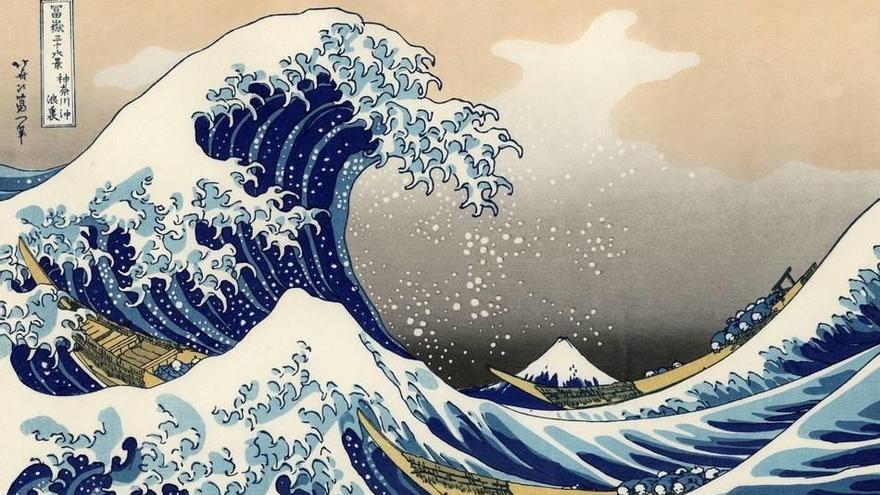 ‘La gran ola’ es una famosa estampa japonesa del pintor especialista en ‘ukiyo-e’, Katsushika Hokusai, publicada entre 1830 y 1833.