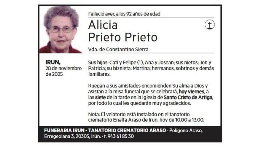 ALICIA PRIETO PRIETO