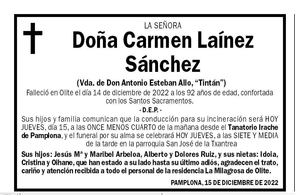 Carmen Láinez Sánchez