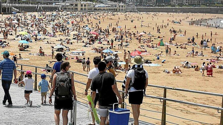 Nueva jornada veraniega en Gipuzkoa