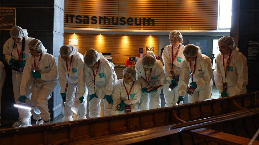 El misterioso robo en el Itsasmuseum de Bilbao que investiga un grupo de estudiantes