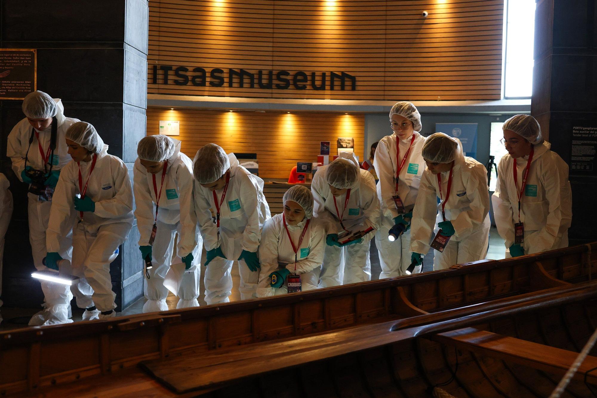 En imágenes: el misterioso robo en el Itsasmuseum de Bilbao que investiga un grupo de estudiantes
