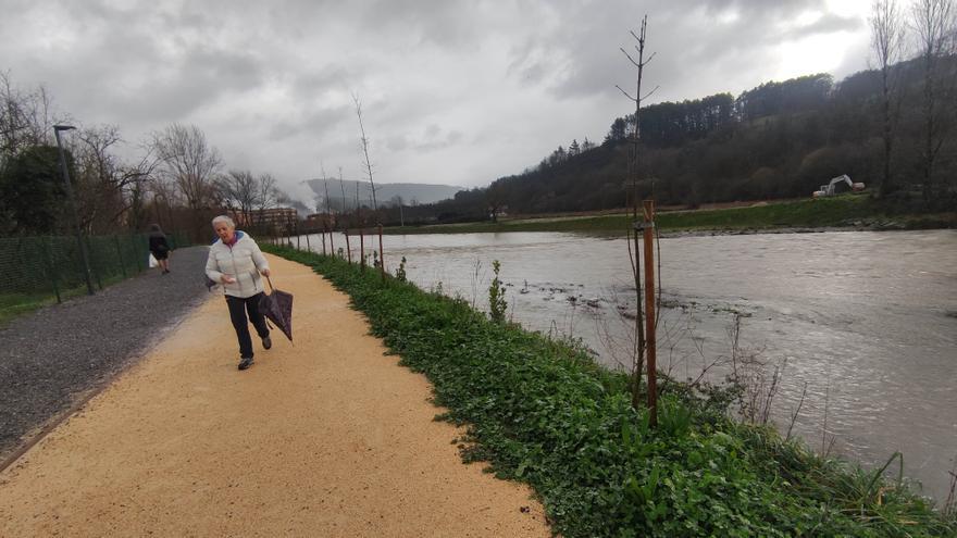 “En Aranguren estamos más tranquilos con el río”