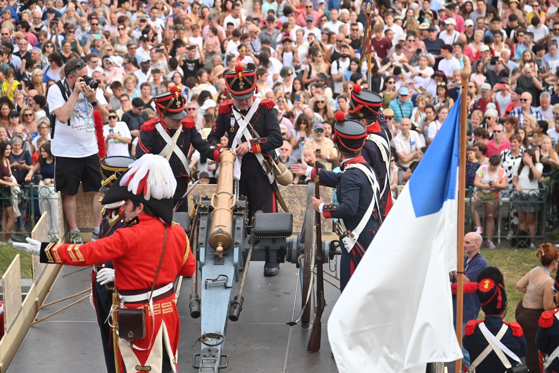 El Cañonazo de la Aste Nagusia donostiarra, en imágenes