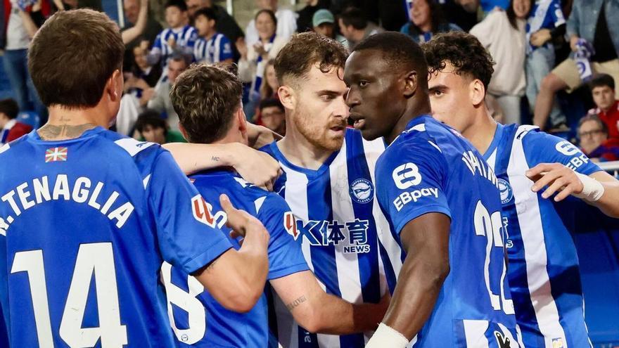 El Alavés atraviesa su mejor racha del curso