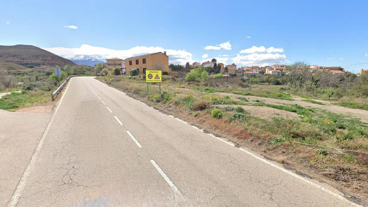Vista de Santa Cruz de Moncayo.