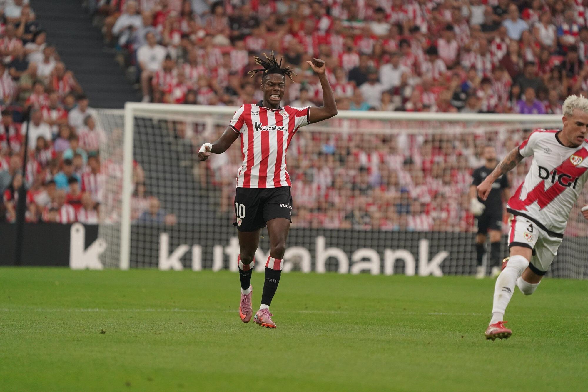 El Athletic - Rayo Vallecano, en imágenes