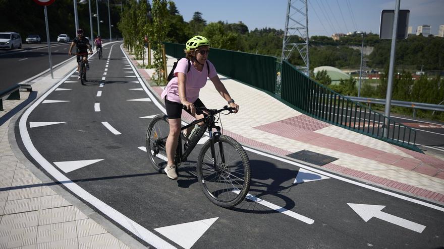 Visitas guiadas por el corredor sostenible de Beloso y Pío XII, en la Semana de la Movilidad de Pamplona