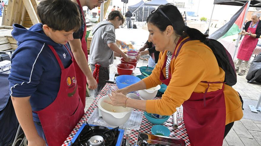 Ametzola e Irala amasan en comunidad